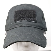 Notch black tactical hat Hook and Loop Pad Adjustable 100% Cotton - £14.23 GBP