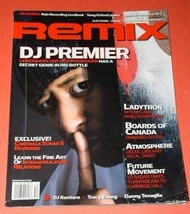 DJ Premier Remix Magazine Vintage 2005 Cakewalk Sonar 5 - £31.45 GBP