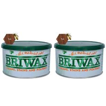 Briwax Original Furniture Wax 16 Oz - Teak (Pack of 2) - $57.95