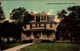 Vintage POSTCARD- Lakewood Hospital, Lakewood, Ohio BK65 - £5.45 GBP