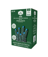 HOLIDAY TIME 58384-89 100CT PRO DECORATOR SERIES BLUE MICRO LED LIGHTS 2... - €11,38 EUR