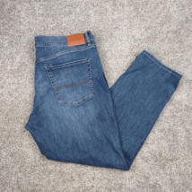 Lucky Brand Jeans Men 40x30 Blue Denim 221 Straight Stretch Casual Whisk... - $24.99