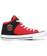 Converse Men&#39;s CTAS High Street Red/Black/White High Top Sneakers Size 12 - £51.47 GBP