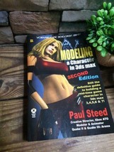 MODELING A Character in 3ds Max by Paul Steed 2nd Edition FN+ 6.5 with DVD - $33.87