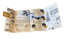 Lifetime Stainless Steel Cookware Fold-Out Vintage 1953 Advertisement - £18.44 GBP