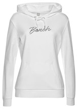 BENCH Loungewear Hooded Sweatshirt in Ecru UK 10 / 12 (fm15-27) - £38.54 GBP