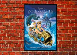 Atlantis Milo&#39;s Return Walt disney classis animation movie Cover poster - $3.00