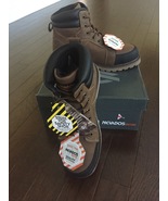 Men&#39;s Boots Steel Toe (Color: Brown &amp; Black) New 10.5 Medium (Brand: Nev... - £55.94 GBP