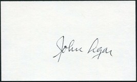 John Agar Signed 3X5 Index Card Actor Sands Of Iwo Jima Fort Apache Tarantula - £17.72 GBP