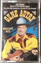 GENE AUTRY &quot;Greatest Hits&quot; Cassette Tape 1992 New In Wrap - £4.52 GBP