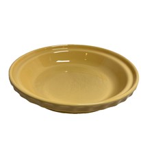 Longaberger Woven Traditions Pie Pan Yellow 10&quot; - $43.69