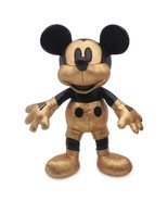 WALT DISNEY WORLD 50th Anniversary Mickey &amp; Minnie Mouse LUXE Gold Plush... - £210.91 GBP