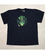 Vintage St. Patrick&#39;s Day Y2K When Irish Eyes are Smiling Green Skull T-... - $20.48 CAD
