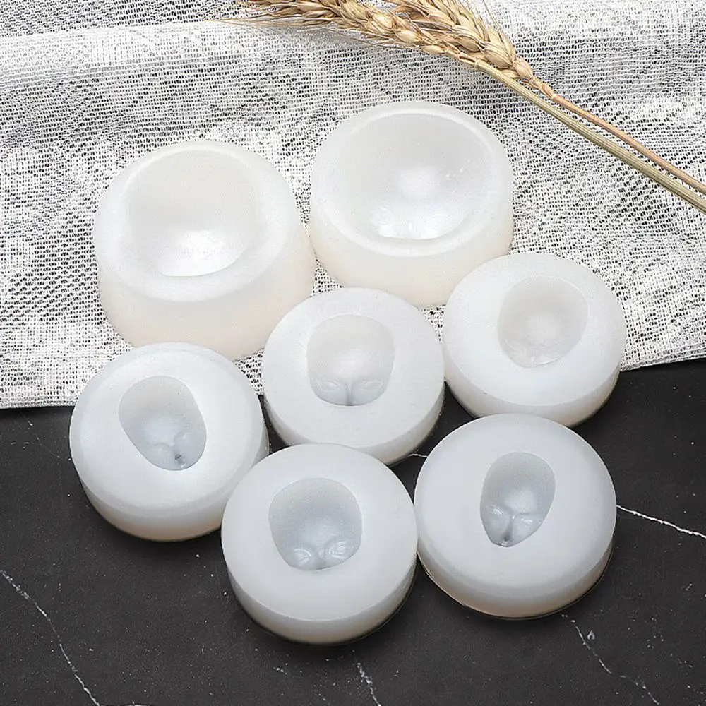 Play 3D Baby Face Silicone Molds Q Version Facial Mould DIY Doll Modification Ac - £22.91 GBP