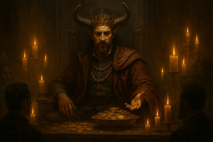 Channeled Message for YOU from Mammon — A Transmission of Wealth &amp; Power - $7.00
