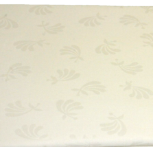 12 PC. Sferra Chatham Dinner Napkins Oyster Ivory Floral Fan 22x22 Easy ... - $69.30