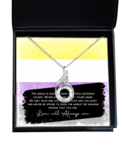 Gay Necklace Show the World Your True Colors Phoenix-MC-NL  - £59.66 GBP