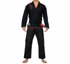 Fuji Submit Everyone Limited Edition Mens Brazilian Jiu-Jitsu BJJ Gi Black w Red - £110.90 GBP