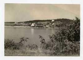 The Lighthouse and Shore Photograph Nova Scotia Canada 1930&#39;s - £22.15 GBP