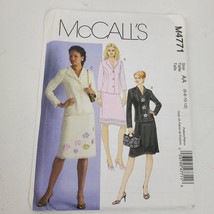 Vintage Style McCall&#39;s M4771 Sewing Pattern Miss Casual Career Suit 6 8 ... - $8.06