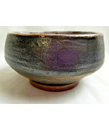 Artist Art Pottery Bowl Glazed Shades of Blue 5” Signed BB - £33.01 GBP