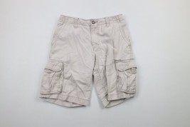 Vintage Aeropostale Mens Size 30 Distressed Heavyweight Cotton Cargo Shorts - £35.46 GBP