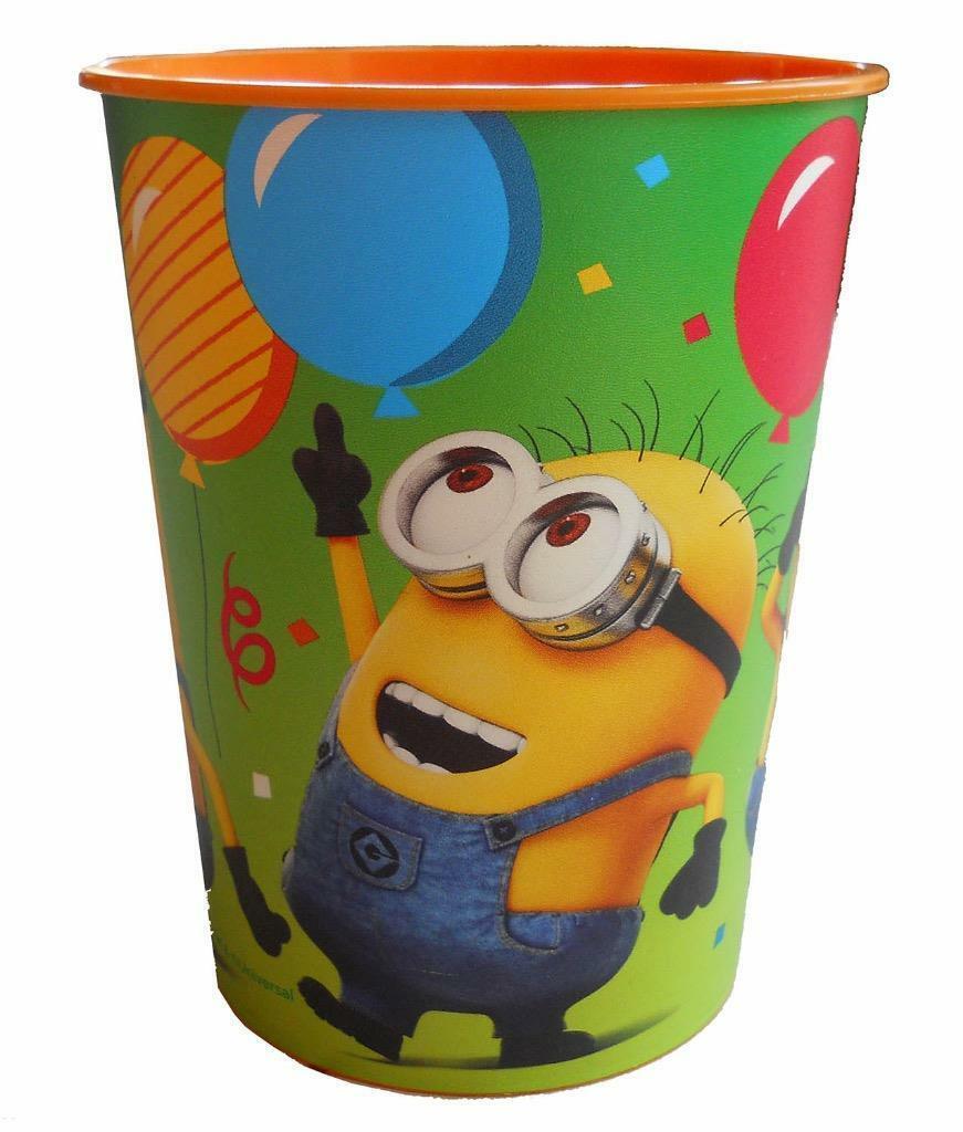Despicable Me 3 Keepsake Souvenir Plastic Stadium 16oz Cup Birthday Part... - $2.25