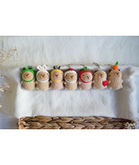 Capybara in hat toy keychain Funny handmade BFF bag ornament Woman handb... - $18.00