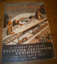 1934 Rochester Centennial Exhibition Parade Program Pathways Of Progress Pag EAN T - £19.60 GBP