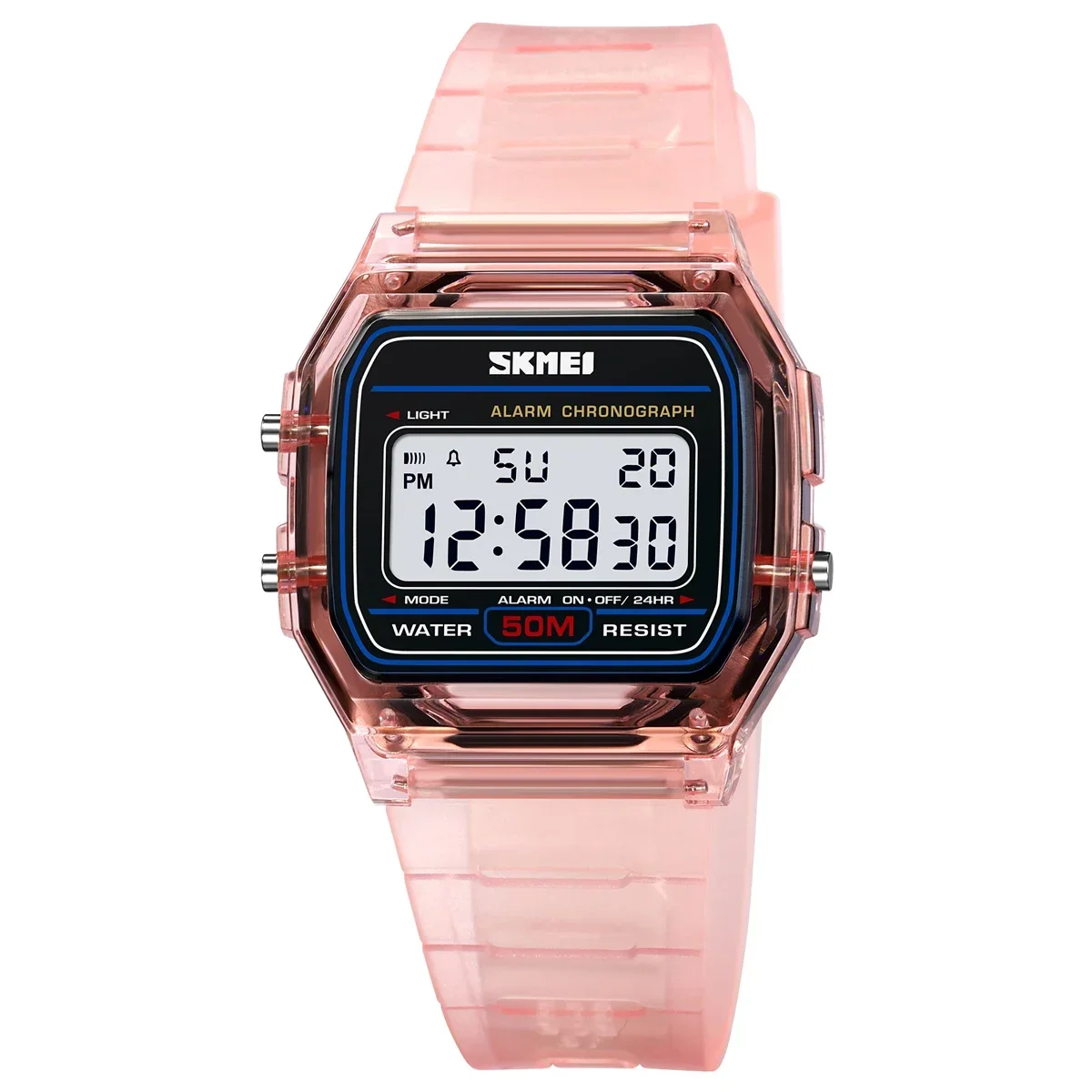 Ladies Wristwatch Shockproof Back Light Display Stopwatch Digital Watche... - £13.76 GBP
