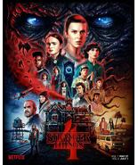 Stranger Things Poster Season 4 Netflix  Art Print Size 24x36 27x40&quot; #6 - £9.41 GBP+