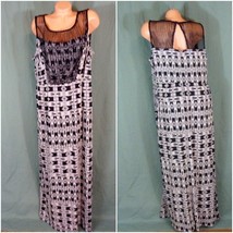 Cato Plus Size 22W 24W Long Dress Tribal Maxi - £20.99 GBP