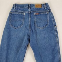 Lee Riders High Waist Jeans Size 11 Petite Denim Tapered Leg 80s USA Vintage - £25.09 GBP