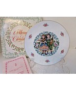 ROYAL DOULTON BONE CHINA COLLECTOR PLATE VALENTINE&#39;S DAY 1981 ENGLAND BOXED - $14.80