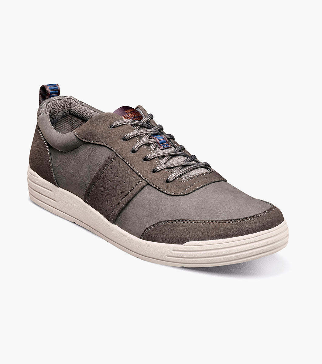Nunn Bush KORE City Walk Court Sneaker Gray Multi 85076-062