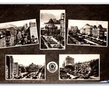 Multiview Street Views Rio de Janeiro Brazil UNP 1934 DB Postcard R29 - $7.87