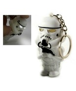 LED STORMTROOPER KEYCHAIN w LIGHT and SOUND Toy Keyring Key Chain Ring S... - £7.15 GBP