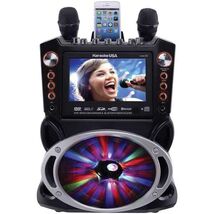 Karaoke USA GF846 Bluetooth Karaoke Machine with Synchronized LEDs - $318.56