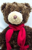Gund Soft Brown Bradley The Borders Teddy Bear 15&quot; Plush Stuffed Animal Toy - £15.59 GBP