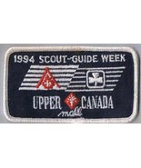 1994 Scout Guide Week Upper Canada Mall Newmarket Iron Sew On Patch 3 3/... - £3.87 GBP