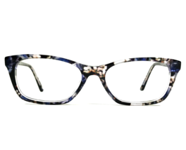 Bebe Eyeglasses Frames BB5145 500 Plum Floral Clear Rectangle Cat Eye 53-17-135 - £40.94 GBP