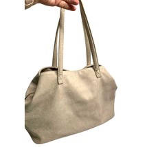 Antik Kraft Large Tote Shoulder Bag PUrse Handbag Beige Pockets 17x12.5x5.5 - £19.66 GBP