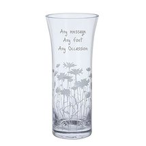 Personalised Dartington Bloom Trumpet Marguerite Vase - add your own mes... - £55.13 GBP