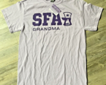 SFA Grandma Stephen F Austin LUMBERJACKS College T Shirt Medium Purple - £7.67 GBP