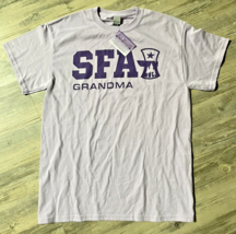 Sfa Grandma Stephen F Austin Lumberjacks College T Shirt Medium Purple - £7.61 GBP