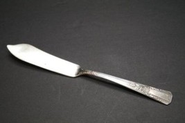 Debonair Silver Plate 1938 Flat Handle Master Butter Knife 7.5&quot; Oneida F... - $7.83
