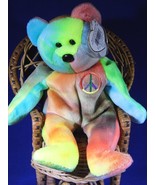 Ty Beanie Baby Peace #102 Tush, Mint Tag w/Tag Protector Nice Mix #PB334 - £18.66 GBP