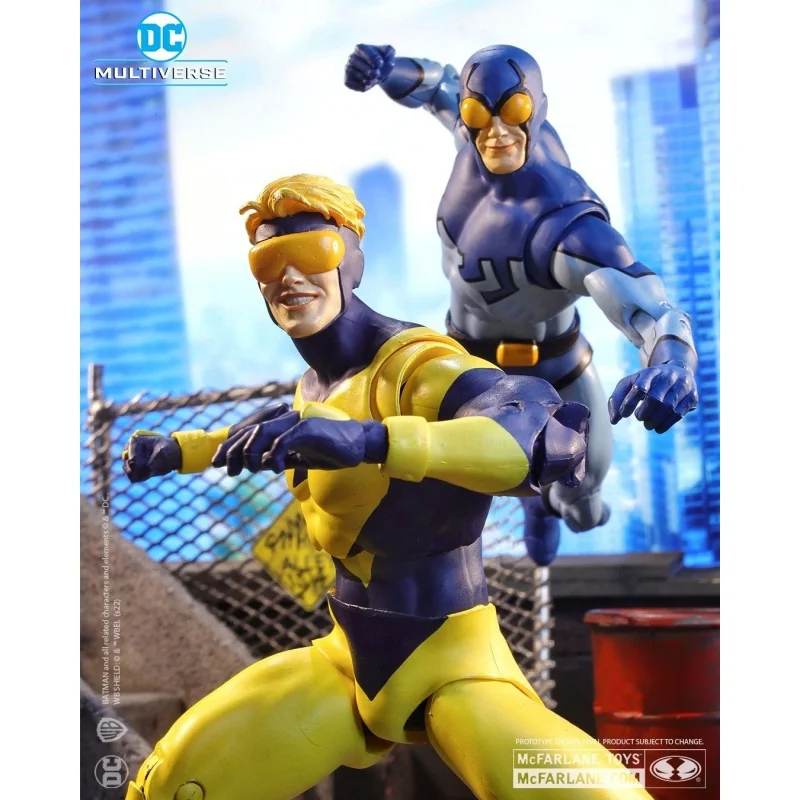 In Stock Original Mcfarlane Toys Dc Collector Multipack Booster Gold Blue Beetle - £107.23 GBP