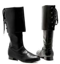 Funtasma Men&#39;s Pirate-100 Calf-High Boot Black - £101.26 GBP