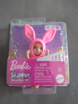 New! Mattel Barbie Skipper Babysitter Pink Bunny Free Shipping - £8.49 GBP